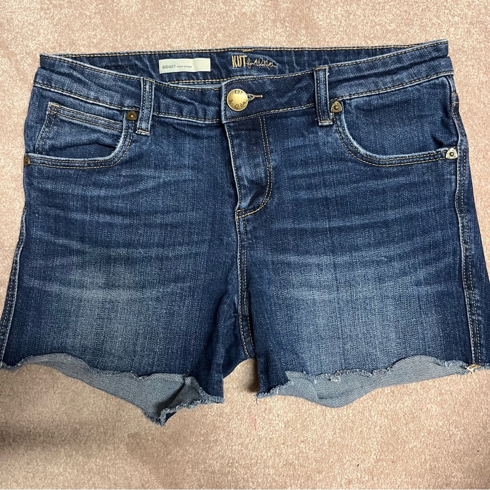 Kut FromThe Kloth Gidget Fray Shorts 4